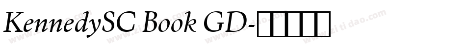 KennedySC Book GD字体转换